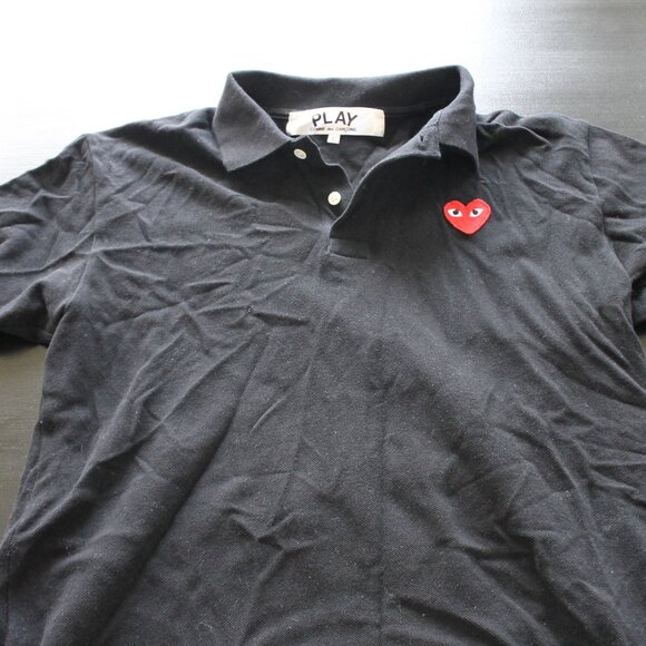 Comme des Garcons black large polo shirt - Picture 4 of 4